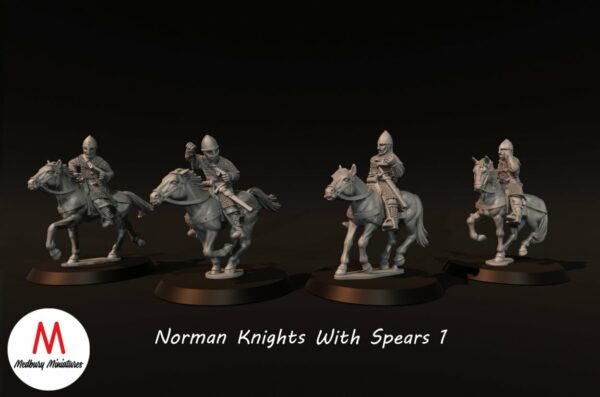 Norman Knights With Spears 1 - Image 3