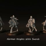Norman Knights With Swords