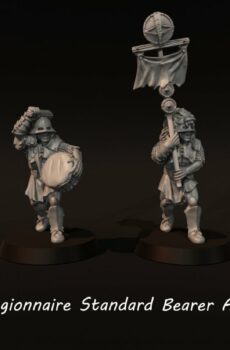 LOTR - Orc Standard and drummer