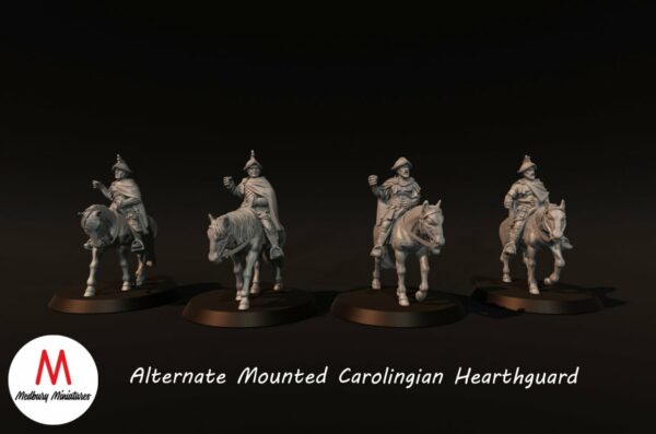 Medieval - Alternate Mounted Carolingian Hearthguard - Image 2