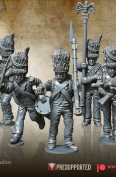 Napoleonic - French Old Guard Grenadiers Command