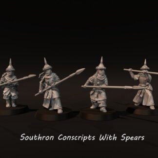 LOTR - Southron Conscripts With Spears