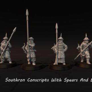 LOTR - Southron Conscripts With Spears and Bows