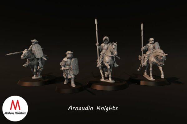 LOTR Arnaudin Knights On Foot