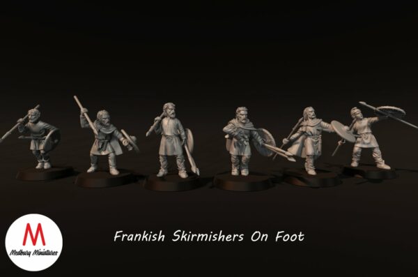 Medieval - Frankish Skirmishers on Foot