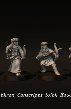 LOTR - Southron Conscripts With Bows 2