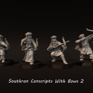 LOTR - Southron Conscripts With Bows 2