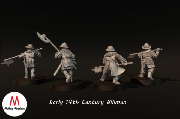 Early 14th Century BIllmen - Image 3