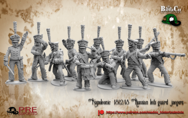 Napoleonic 1812 Russian Leib Guard Jaegers - Image 2