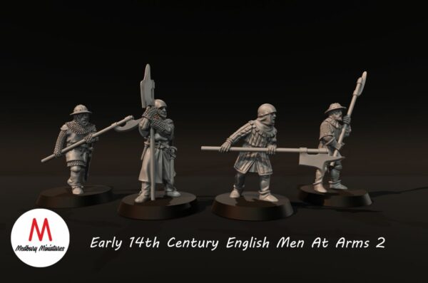 Early 14th Century English Men At Arms 2 - Image 3