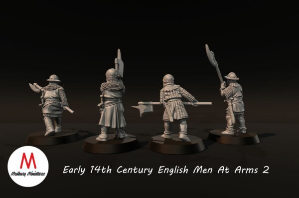 Early 14th Century English Men At Arms 2 - Image 4