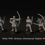 Early 14th Century Unarmoured English Archers