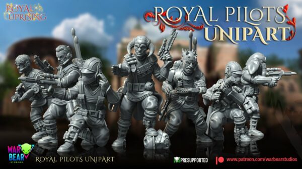 70’s Sci Fi Royal Pilots