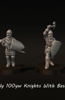 100yw Knights With Bascinets, Early