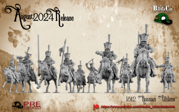 Napoleonic 1812 Russian Uhlans