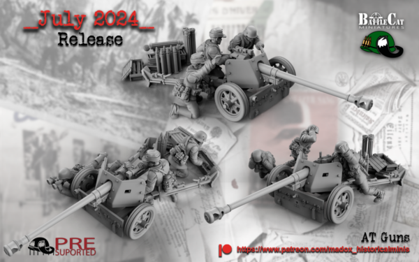 WWII German 75mm Pak 40