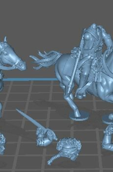 AWI British Legion Cavalry
