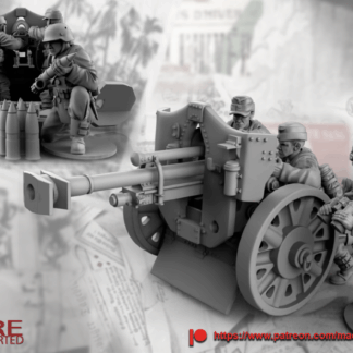WWII German Luftwaffe Medium Artillery