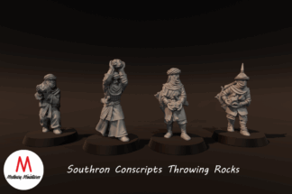 LOTR - Southron Conscripts Throwing Rocks