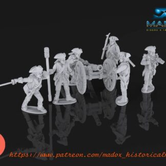 AWI British Artillery Crew