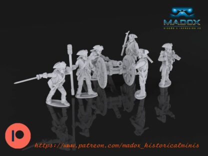 AWI British Artillery Crew