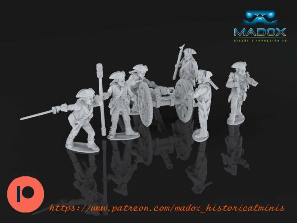 AWI British Artillery Crew