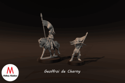 Medieval Geoffroi de Charny of Burgundy