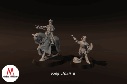 54mm | Medieval | John King of England | aka John Lackland