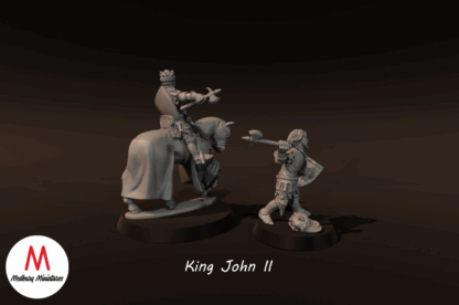 54mm | Medieval | John King of England | aka John Lackland - Image 2