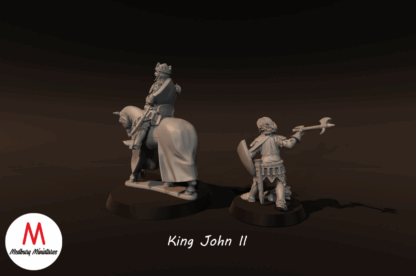 54mm | Medieval | John King of England | aka John Lackland - Image 3