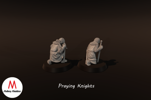 Medieval Praying Knights - Image 2