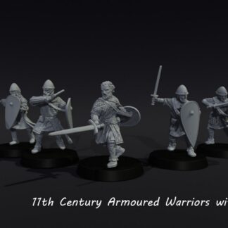 11th Century Armoured Warriors with Swords