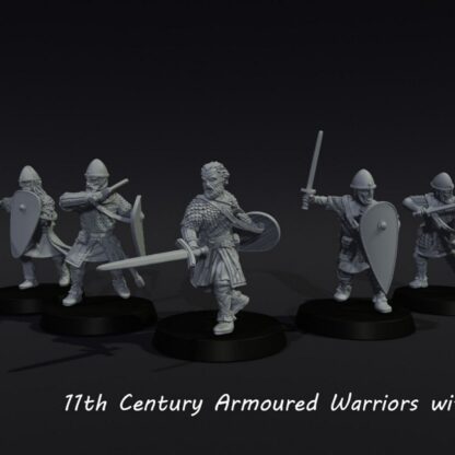 11th Century Armoured Warriors with Swords