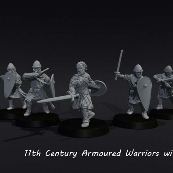 11th Century Armoured Warriors with Swords