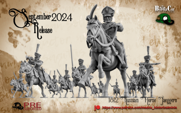 Napoleonic 1812 Russian Horse Jager's