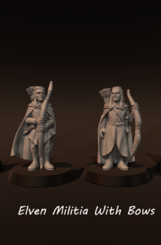LOTR - Elven Militia With Bows