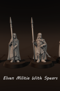 LOTR - Elven Militia With Spears
