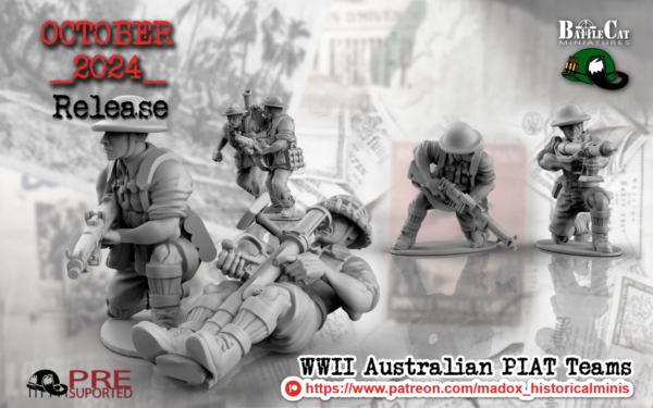 WWII Australian PIAT Teams
