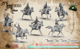 Napoleonic 1812 Russian Leib Guard Cuirassiers command