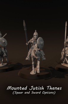 Dark Ages - Jutish Mounted Thanes w/Spears