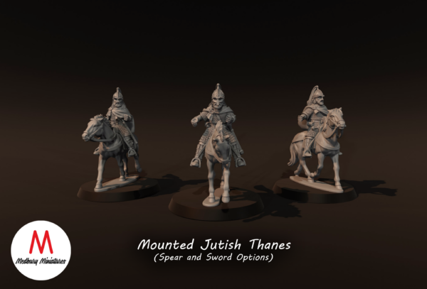 Dark Ages - Jutish Mounted Thanes w/Spears - Image 3