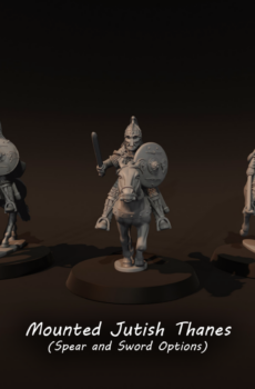 Dark Ages - Jutish Mounted Thanes w/Swords