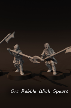 LOTR - Orc Rabble With Spears