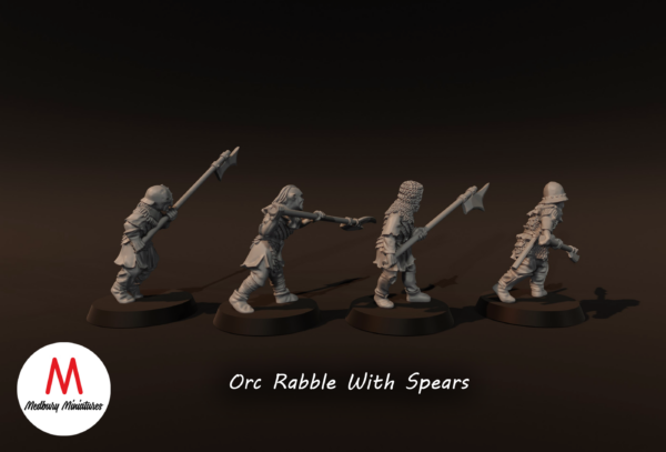 LOTR - Orc Rabble With Spears - Image 2