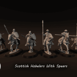 Medieval - Scottish Hobelars With Spears