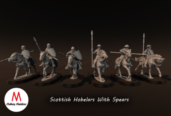 Medieval - Scottish Hobelars With Spears