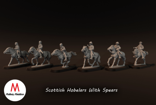 Medieval - Scottish Hobelars With Spears - Image 2