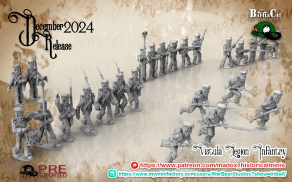 Napoleonic - Polish Vistula Legion Infantry