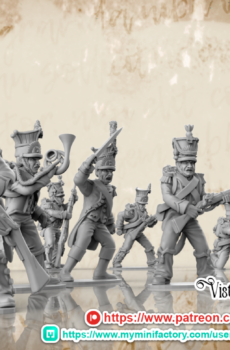 Napoleonic - Polish Vistula Legion Voltigeurs