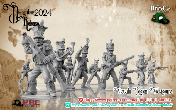 Napoleonic - Polish Vistula Legion Voltigeurs